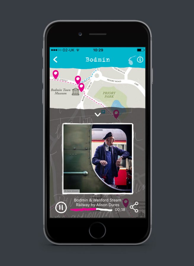Walk With Me app story design